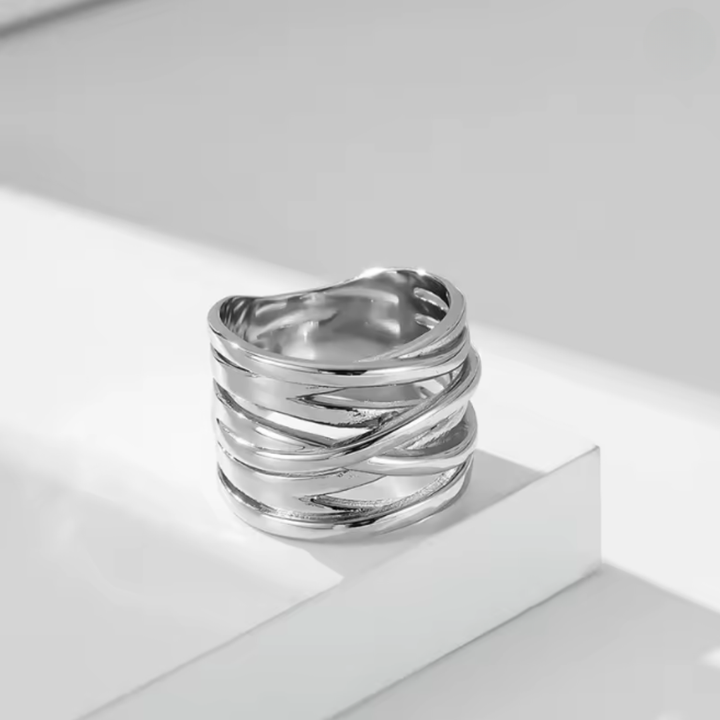 Multilayer Cross Wide Band Ring