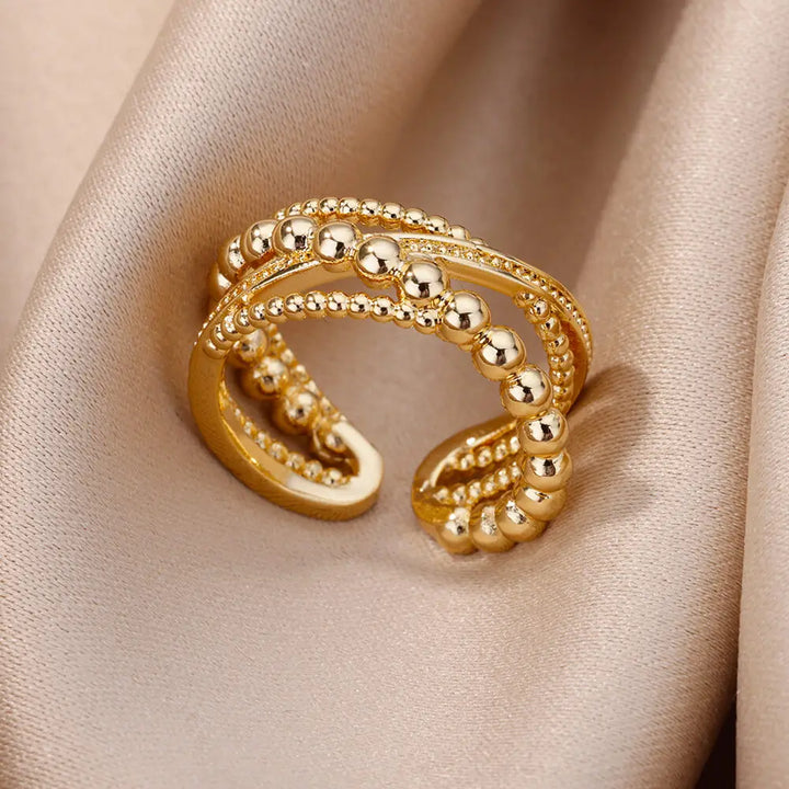 Adjustable Vintage Twist Ring