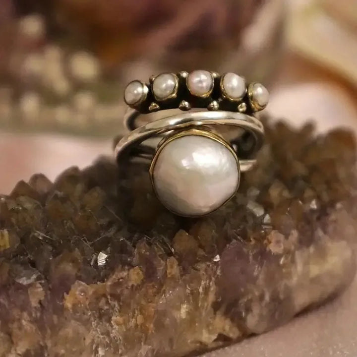 Vintage Moonstone Ring