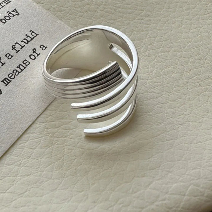 Adjustable Layered Irregular Vintage Ring