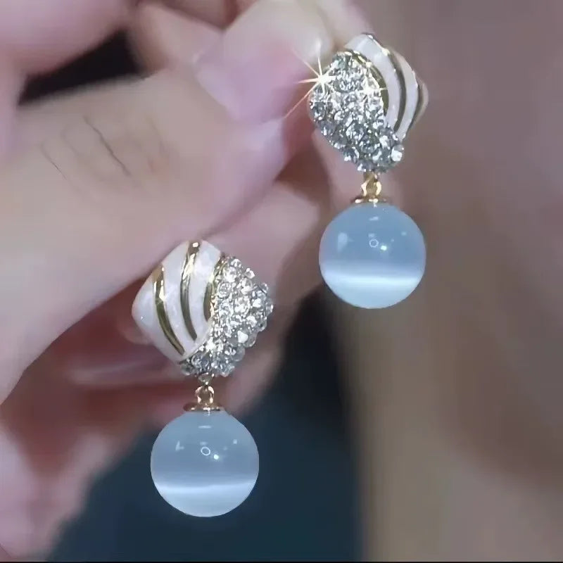 Exquisite Sparkling Earrings