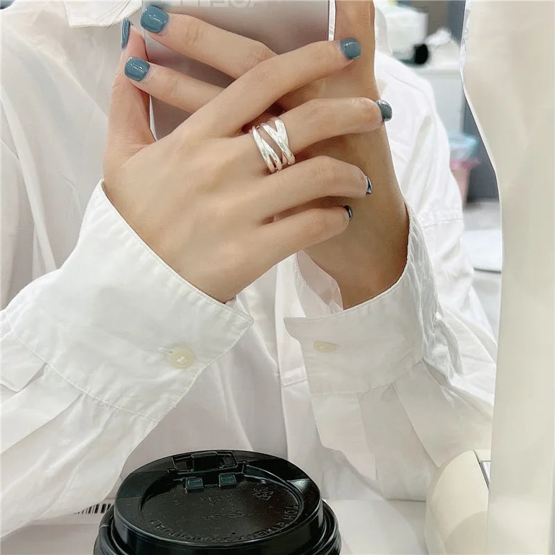 Adjustable Sterling Silver Ring