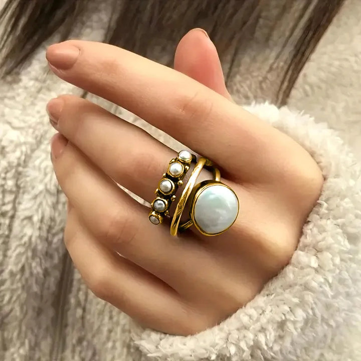 Vintage Moonstone Ring