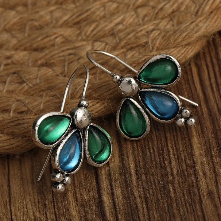 Charming Stone Waterdrop Earrings