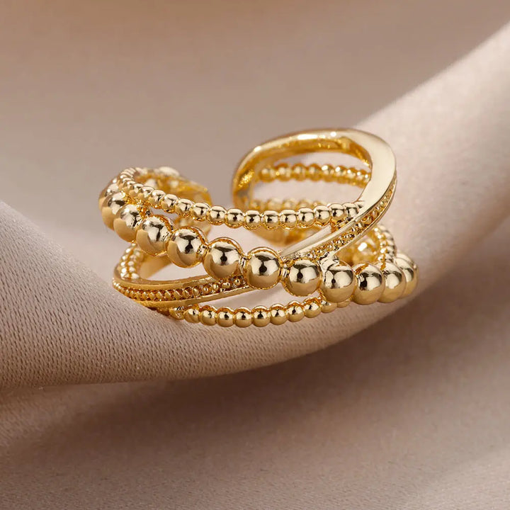 Adjustable Vintage Twist Ring