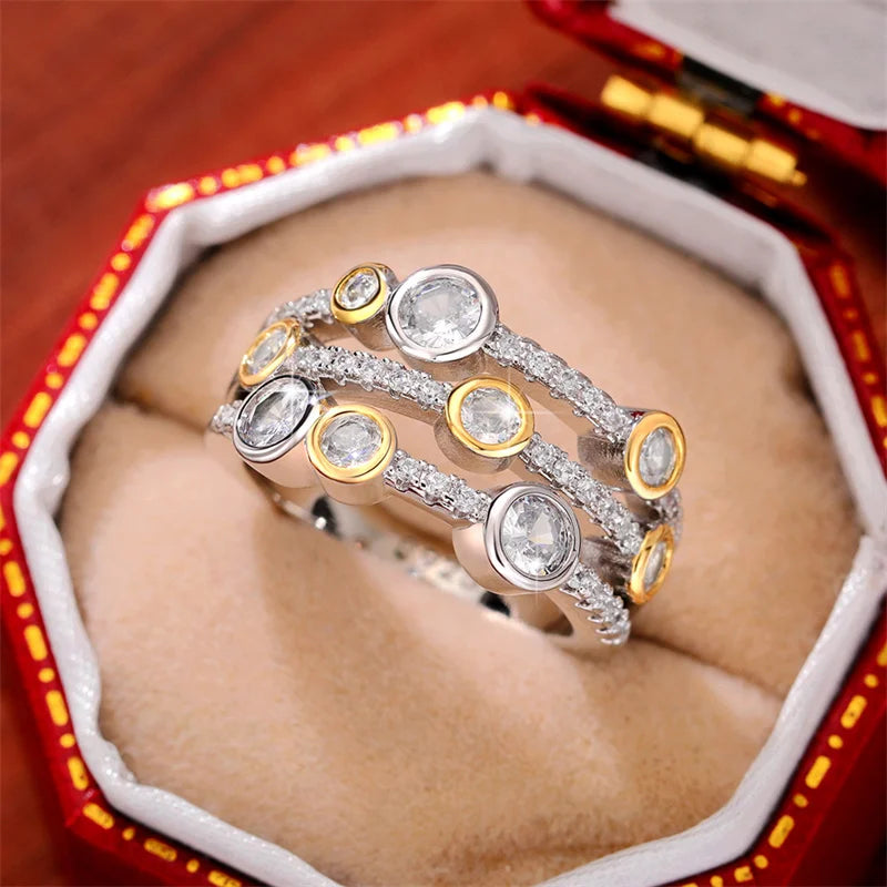 Luxury Vintage Silver Ring