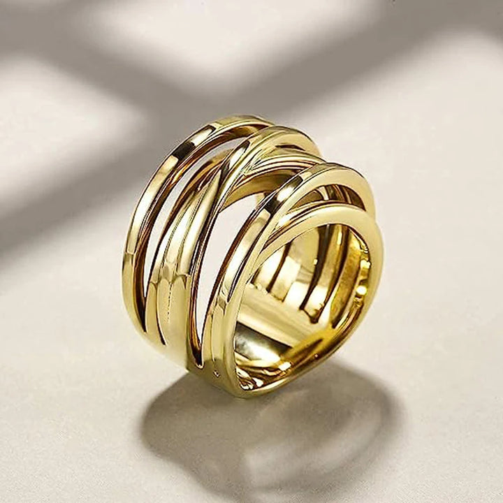 Modern Gold Ring