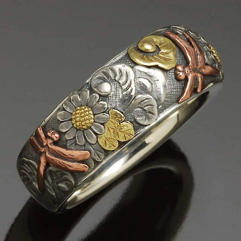 Vintage Flower Ring