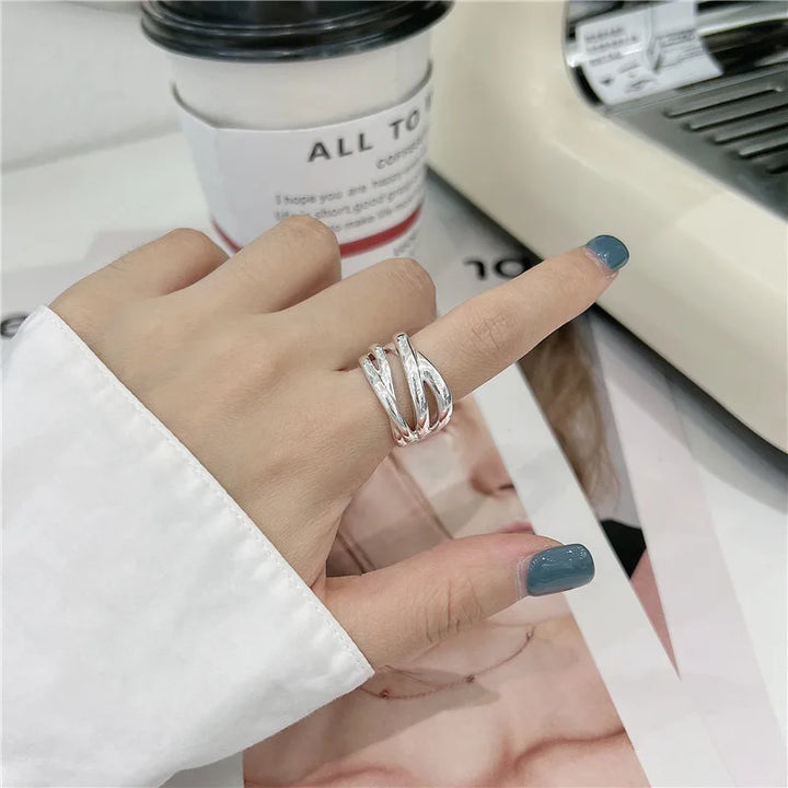 Adjustable Sterling Silver Ring