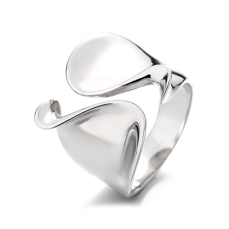 Adjustable 925 Sterling Silver Ring