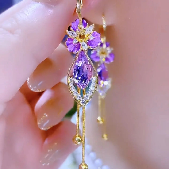 Elegant Flower Earrings