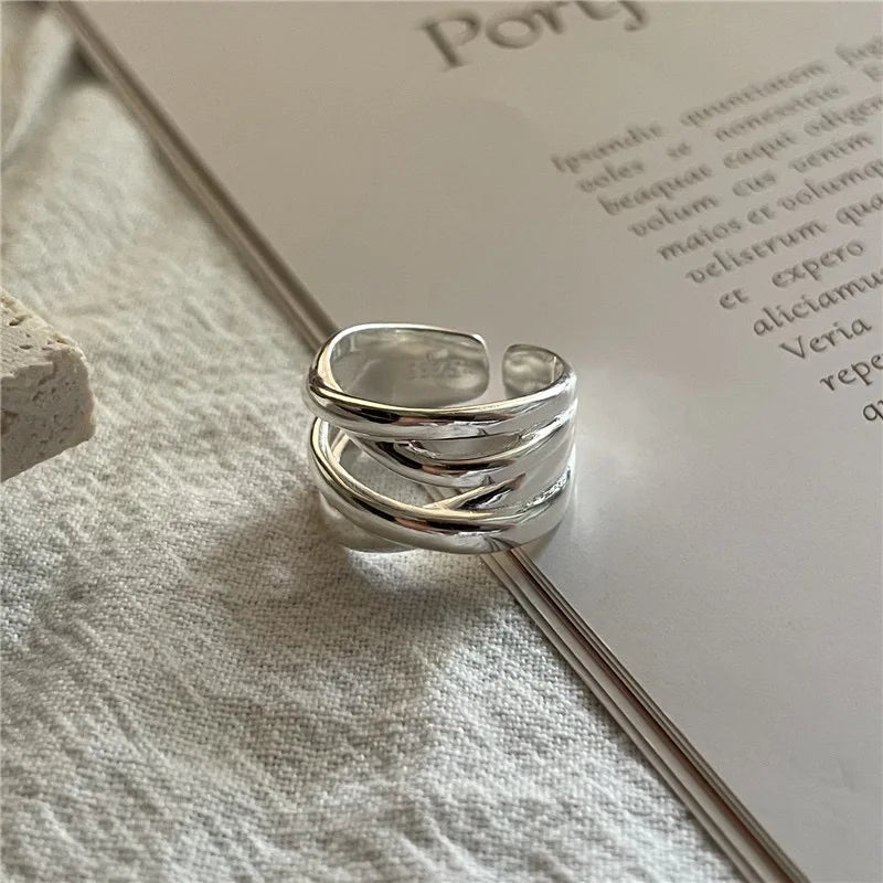 Adjustable Sterling Silver Ring
