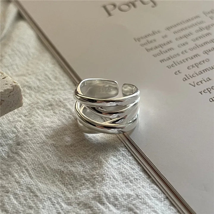 Adjustable Sterling Silver Ring