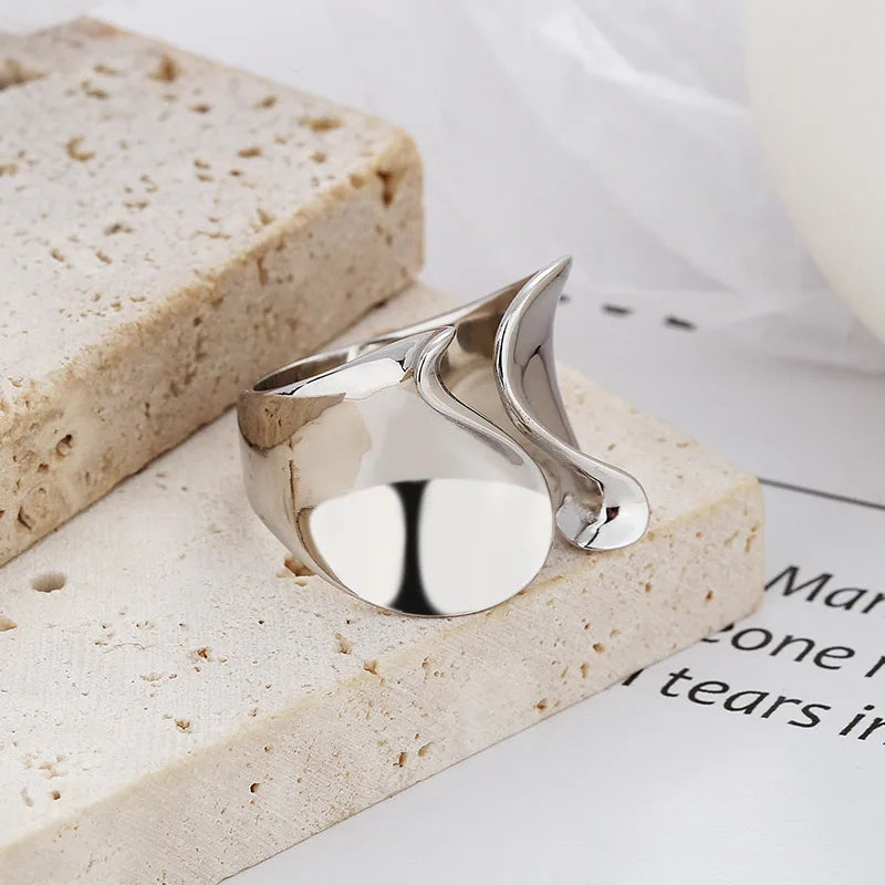 Adjustable 925 Sterling Silver Ring