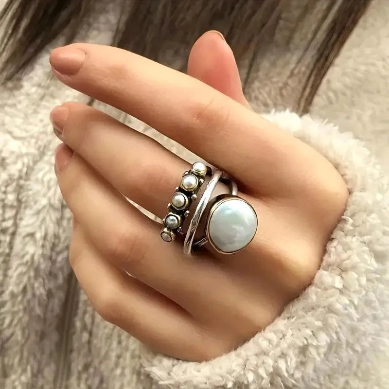 Vintage Moonstone Ring