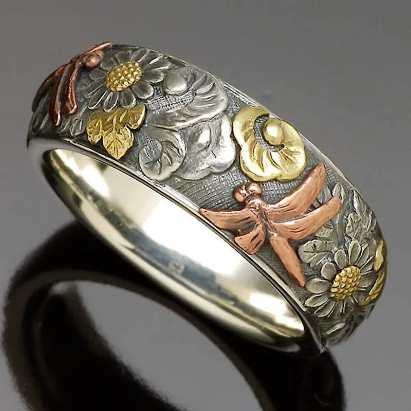 Vintage Flower Ring